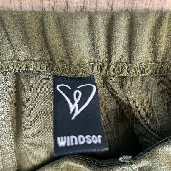 Olive Green Women's Jumpsuit - Picture 3 of 5